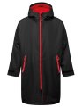 All Seasons Waterproof Changing Robe black-red
